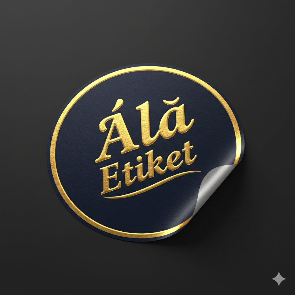 Opak Etiket Baskı Teknikleri - Sıcak Baskı ve Yaldız Örnekleri